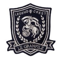 LE GRANFILE Emblem(ワッペン) シルバー