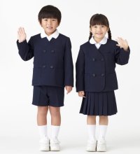 Kanko イートンダブル型小学生用制服上衣
