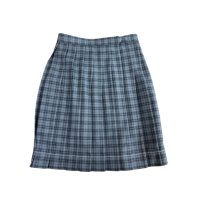 「Ｋａ」プリーツスカート★ライトグレーチェック