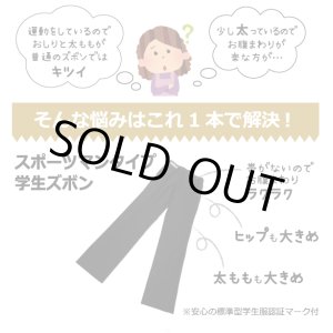 画像: ☆スポーツマンタイプ☆ ★夏用★ワンタック学生ズボン